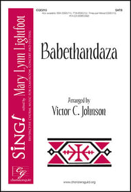 Babethandaza SATB choral sheet music cover Thumbnail